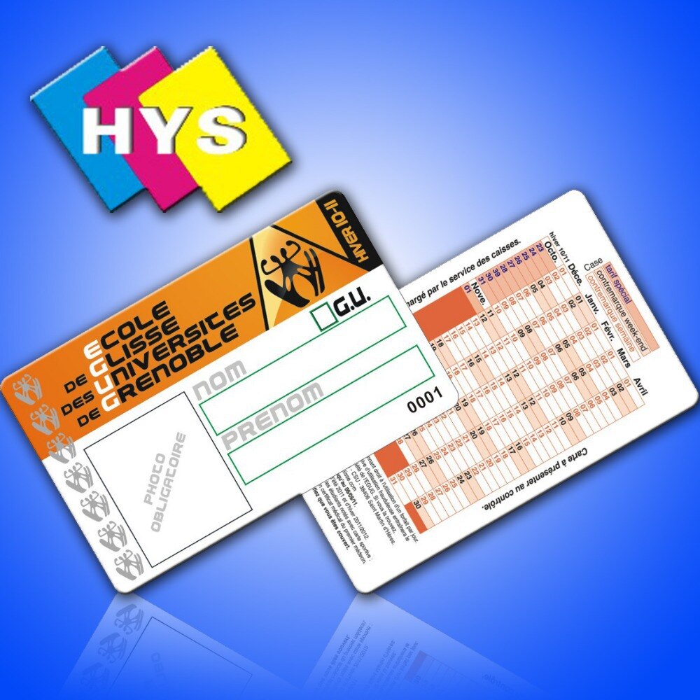 Personal business card and clear card for business