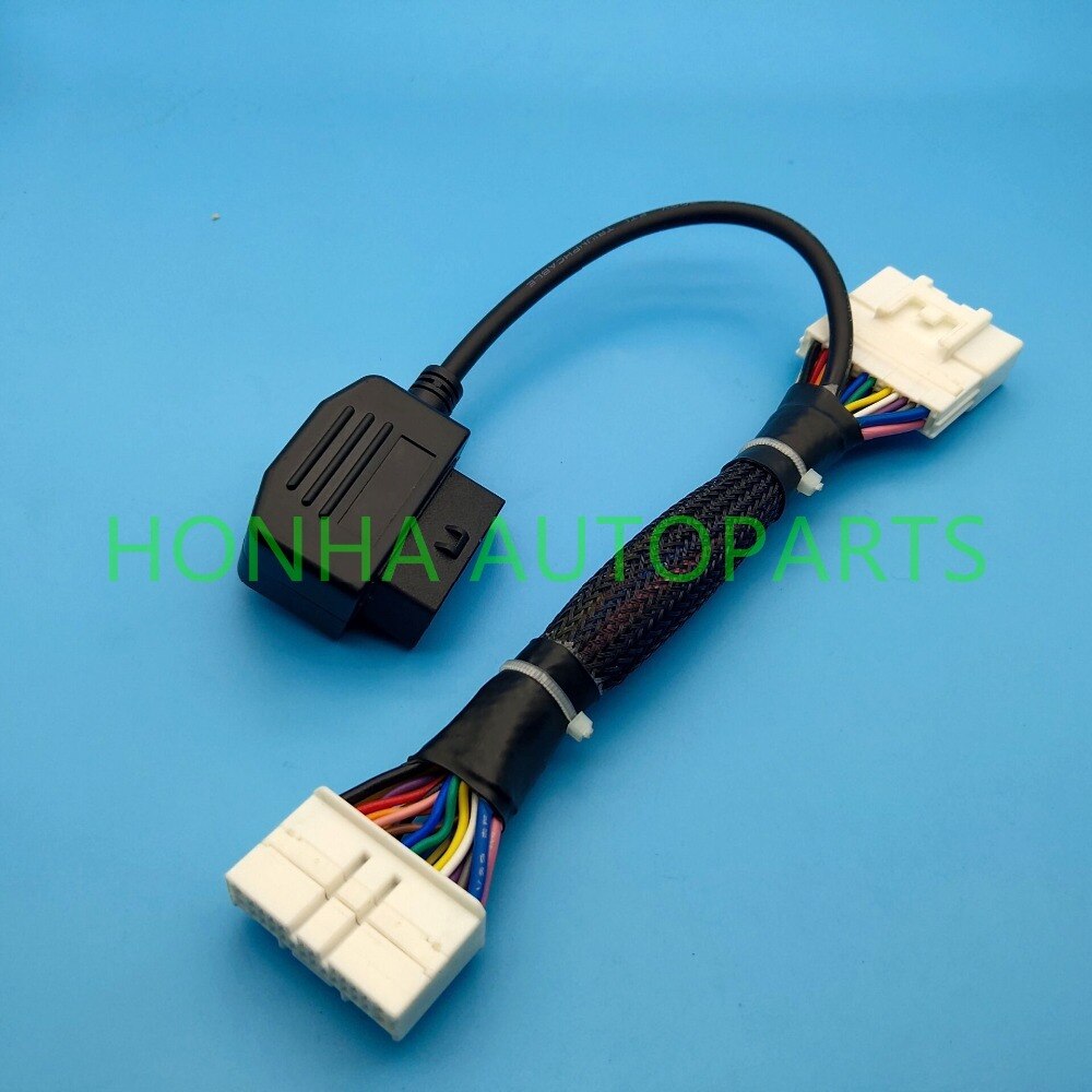 90980-12771 90980-12770 mannlig hunn 26 pins kontakt tesla modell 3 obdii diagnostisk sele elektronisk kabel til energikjøretøy