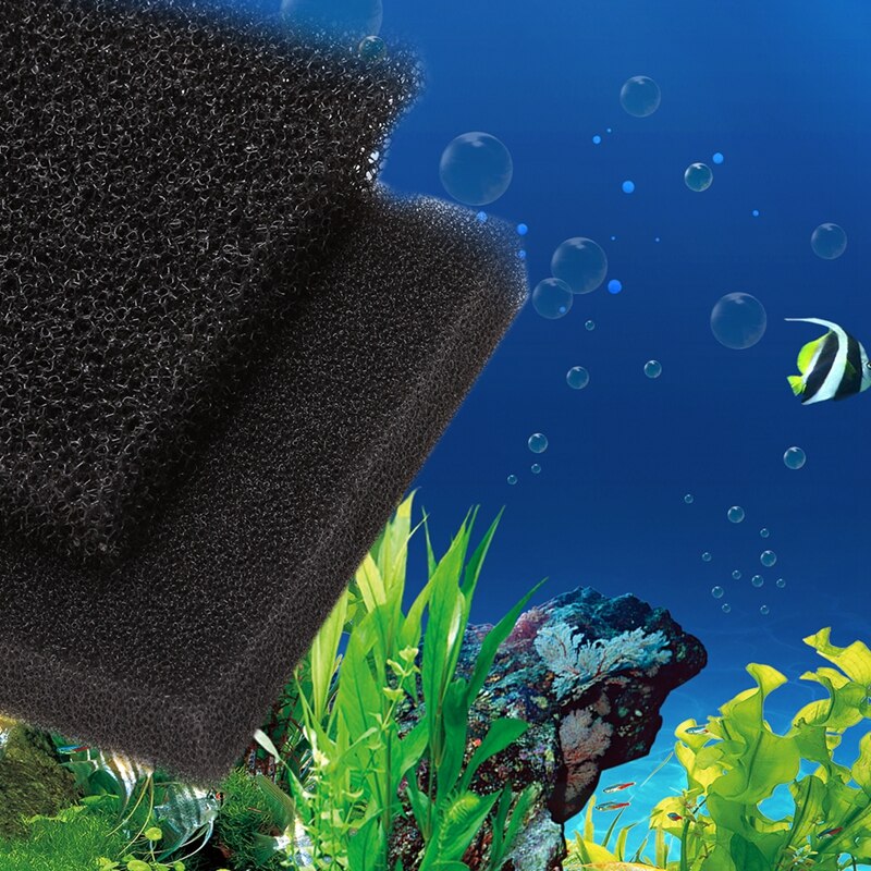 Media block biokemiska bomullsdamm fisktank filter skum akvarium svampkuddar