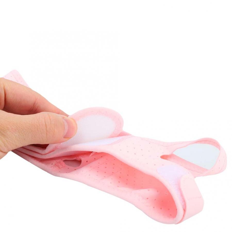 Synthetic Fabric Belt V Face Breathable Facial Lifting Slimming Belt Double Chin Removal Face-Lift Mask