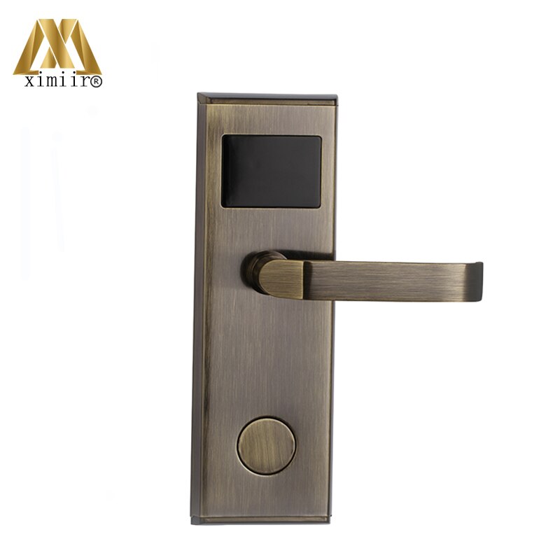 Good Electronic Home Door Lock System Swipe Card Stainless Steel Smart Hotel Door Lock With RFID Card HM-201