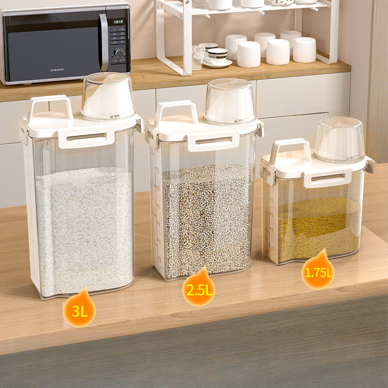 Récipient de nourriture pour chien scellé boîte de stockage de nourriture pour chien avec couvercle-humidité et étanche, idéal pour les aliments pour chiens, les aliments pour chats, les collations pour animaux de compagnie