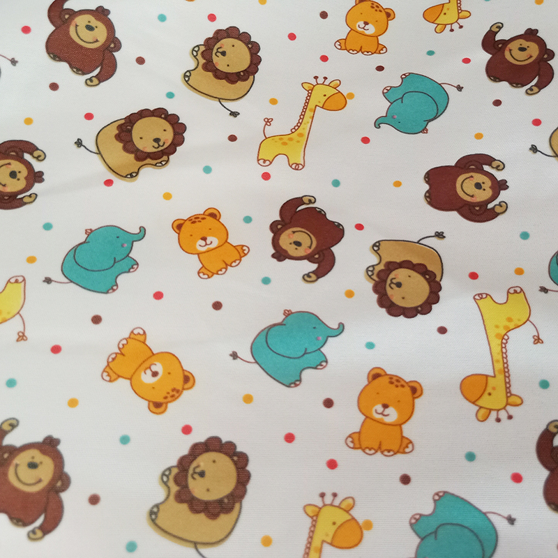 PORORO SGS zertifiziert neue kommende wasserdichte PUL stoff für Baby mehrweg windel, handgemachte tuch windel stoff: A72