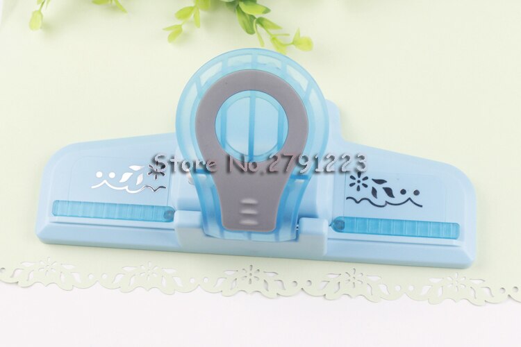 Grote Fancy Grens Embossing Punch Scrapbooking Handgemaakte Rand Apparaat Diy Papier Cutter Craft Perforadora De Papel