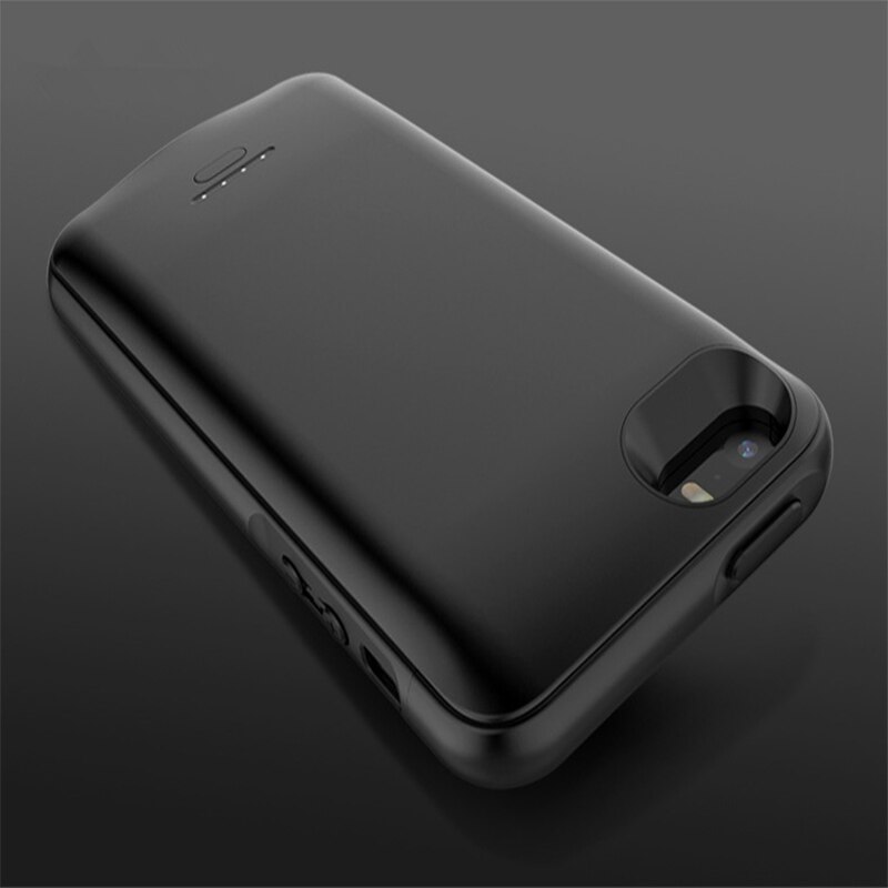For iPhone 5 5S SE 5SE Battery Case 4000mAh Powerbank Case For iPhone SE 5SE 5 5S Power Bank Charging Battery Charger Case: Default Title