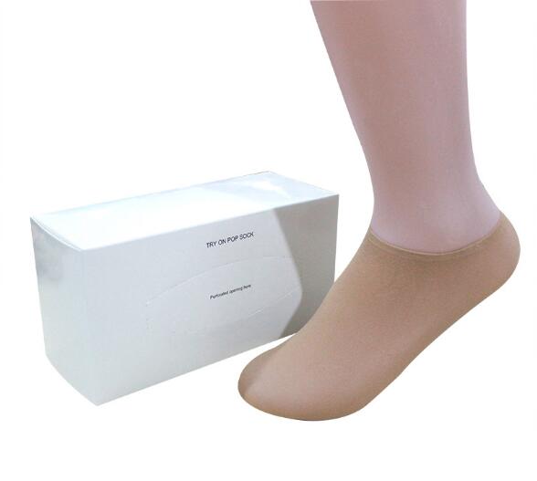Calcetines desechables de buena elasticidad, cajas, 72 pares, 144 Uds.,