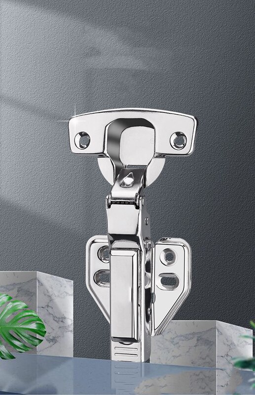 1 stk rustfritt jern hydraulisk hengsel jern kjerne spjeld bufferskap hengsler skapdørhengsler mykt tett maskinvare