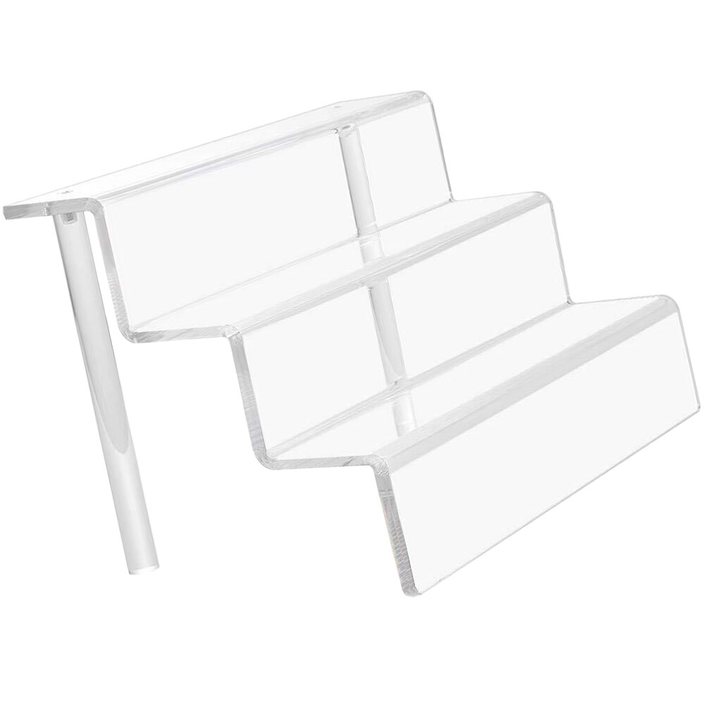 Creatieve 3 Lagen Rack Acryl Ladder Cosmetica Houder Display Stand Taart Resultaat Holder
