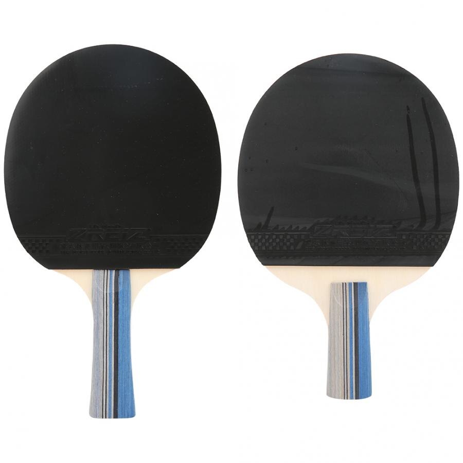 lightweight Table Tennis Racket Training Competition Table Tennis Racket Pong Paddle Sport Equipment with Storage Bag Paddle