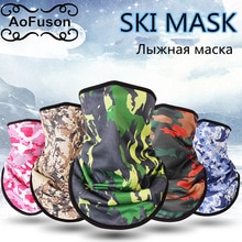 Winter Fleece Ski Sjaal. Fietsen Snowboard Apparatuur Bandana Hoofddeksels Masker Nek Driehoek Thicken Warm Vrouwen Mannen Camouflage Slabbetjes