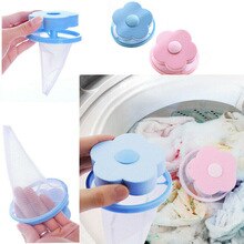 4pcs Washing Machine Filter Bag Mesh Hair Catcher Pouch Laundry Tool Floating