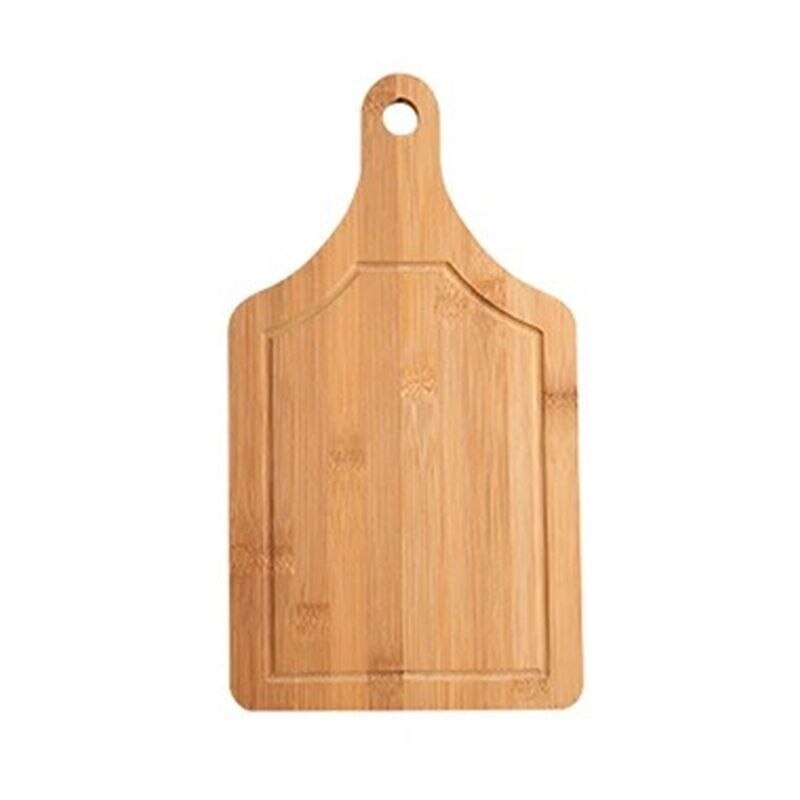 Houten Snijplank Fruit Pizza Brood Plaat Met Handvat Duurzaam Hangable Snijplank Keuken Accessoires: S