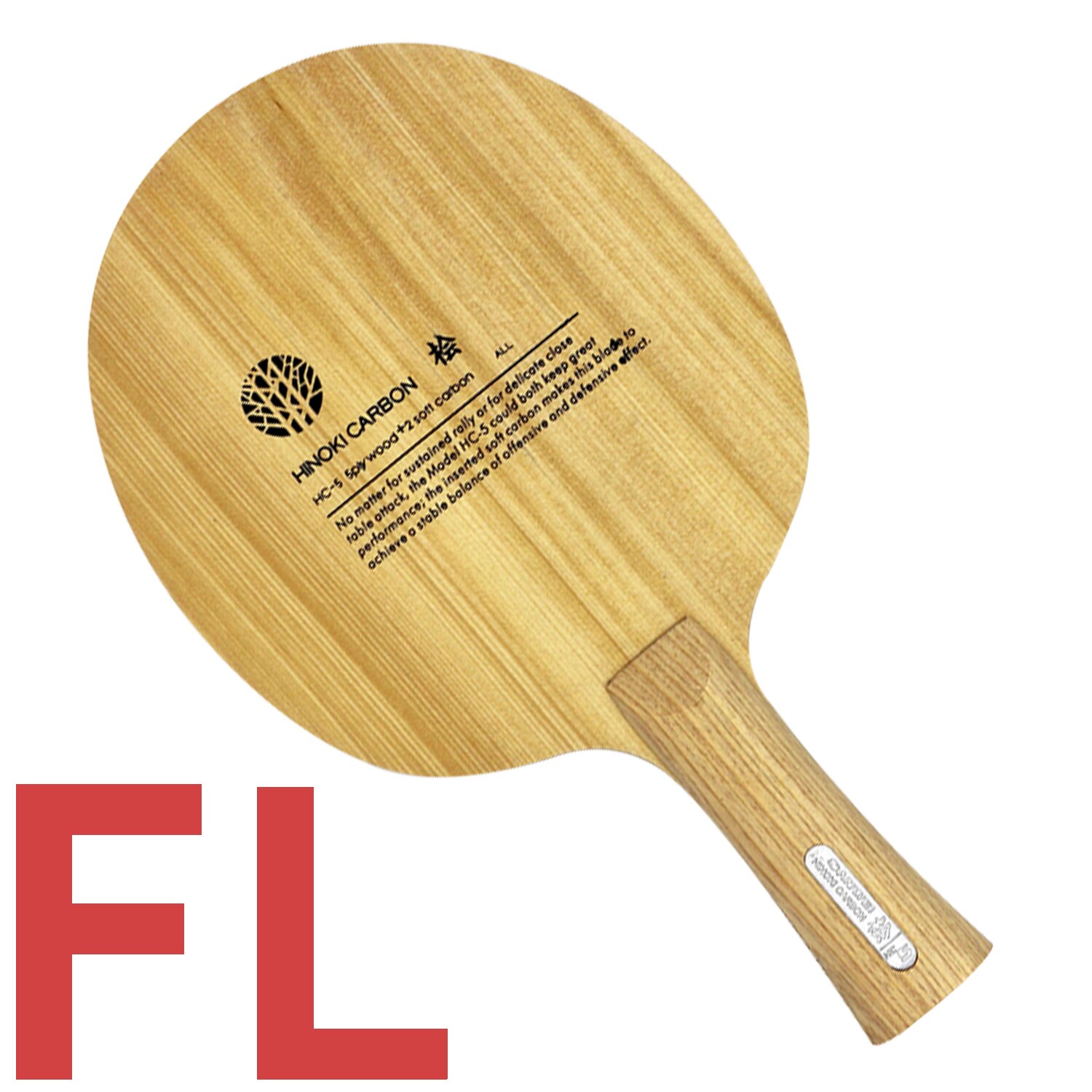 Sanwei HC.5S HC-5S HC 5S HC5S HINOKI Soft-Carbon Table Tennis Blade for PingPong Racket