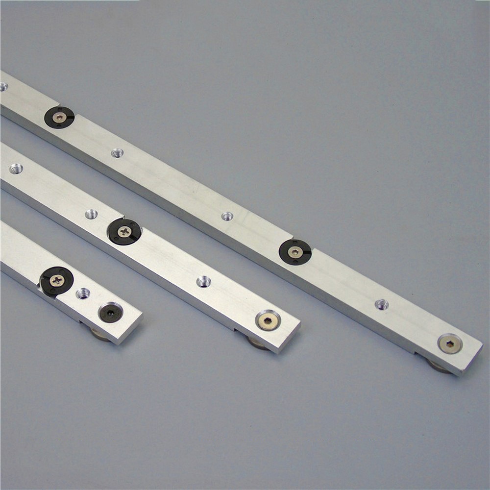Aluminium Alloy T-tracks Slot Rail Miter And Miter Bar Slider Table Saw Miter Gauge Rod Woodworking DIY Tool 300/450/650/850MM