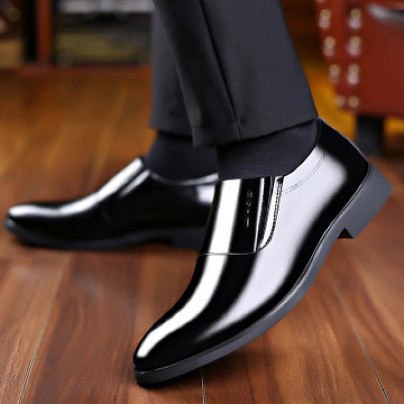 Men's Casual Shoes Moccasins Male Breathable Wear-Resisting Men's Handmade Business Shoes Slip-On Male Driving Shoes