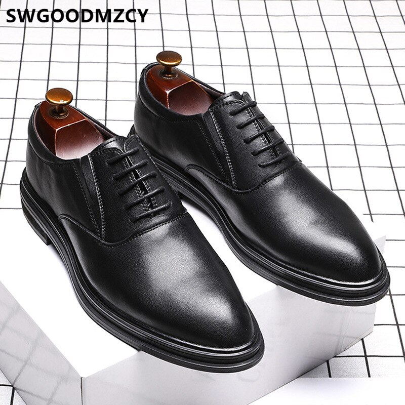 Chaussures d'affaires hommes bureau italienne chaussures de créateur hommes formel Coiffeur chaussures d'entreprise pour hommes concepteur de luxe Erkek Ayakkab