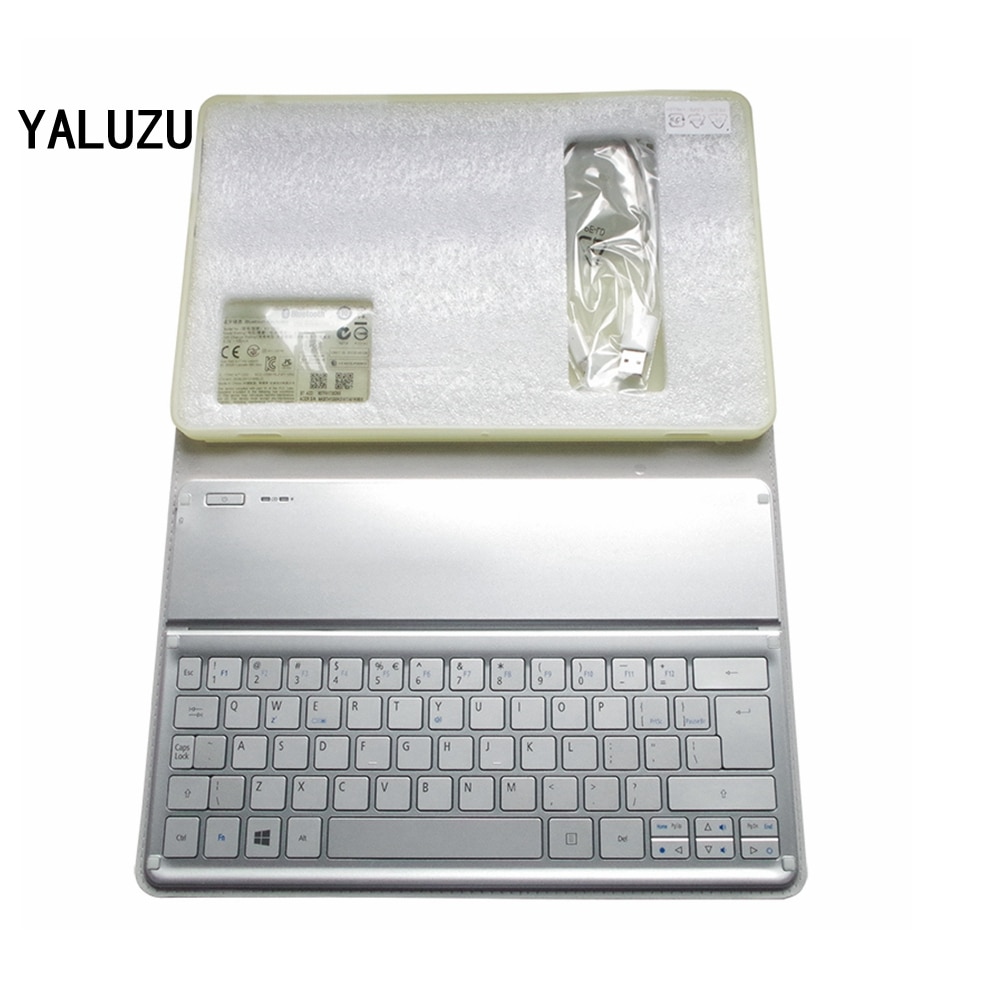 YALUZU pour Acer W700 W701 P3-171 P3-131 KT-1252 clavier Argent US disposition Wi-Fi bluetooth clavier 11 pouces