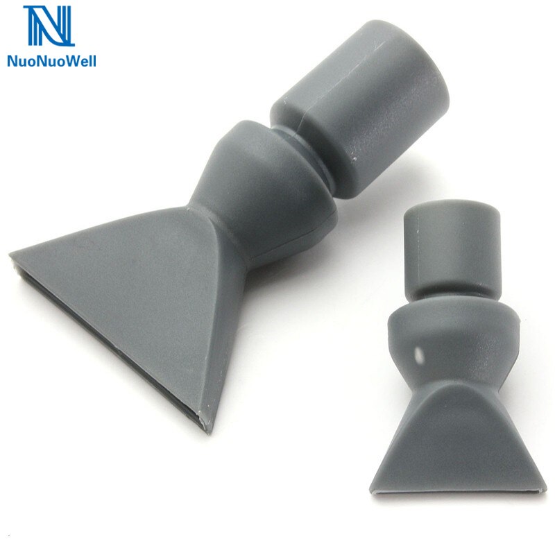 NuoNuoWell akwarium łokcia kaczka rachunek płaska dysza 360 stopni DIY gniazdko filtr zewnętrzny wspólne złącze rury 2 rozmiar