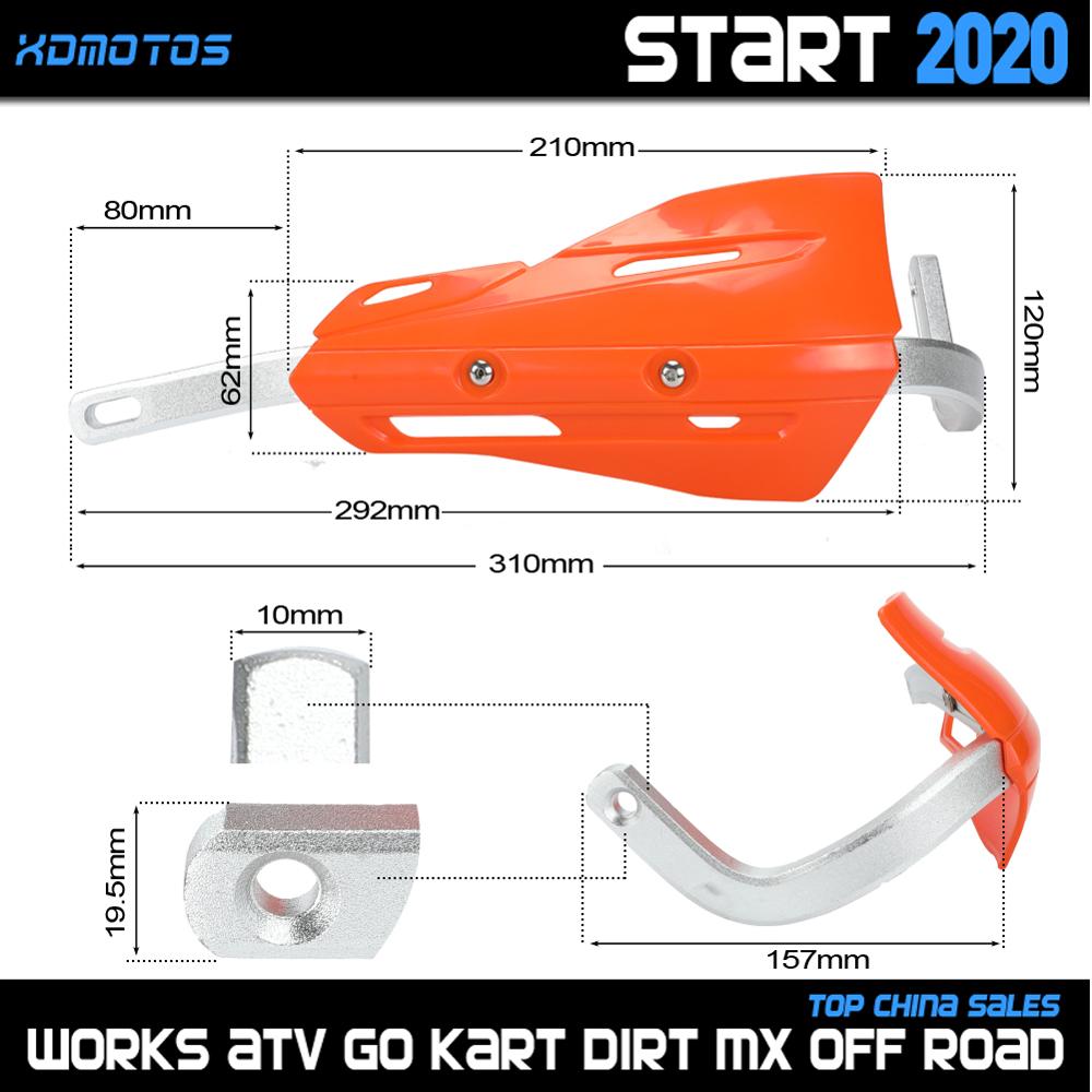 Paramani moto 22MM 28MM paramani protezioni mani per Yamaha YZ YZF WR WRF 125 250 450 YZ250 YZ250F WR250 WR250F
