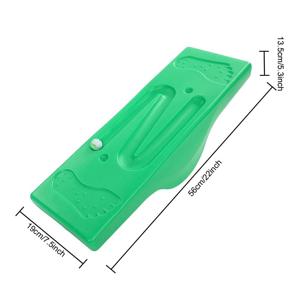 Green Balance Board Rocking Balance Board Sensory Integration Training Kids Ch... – Vicedeal