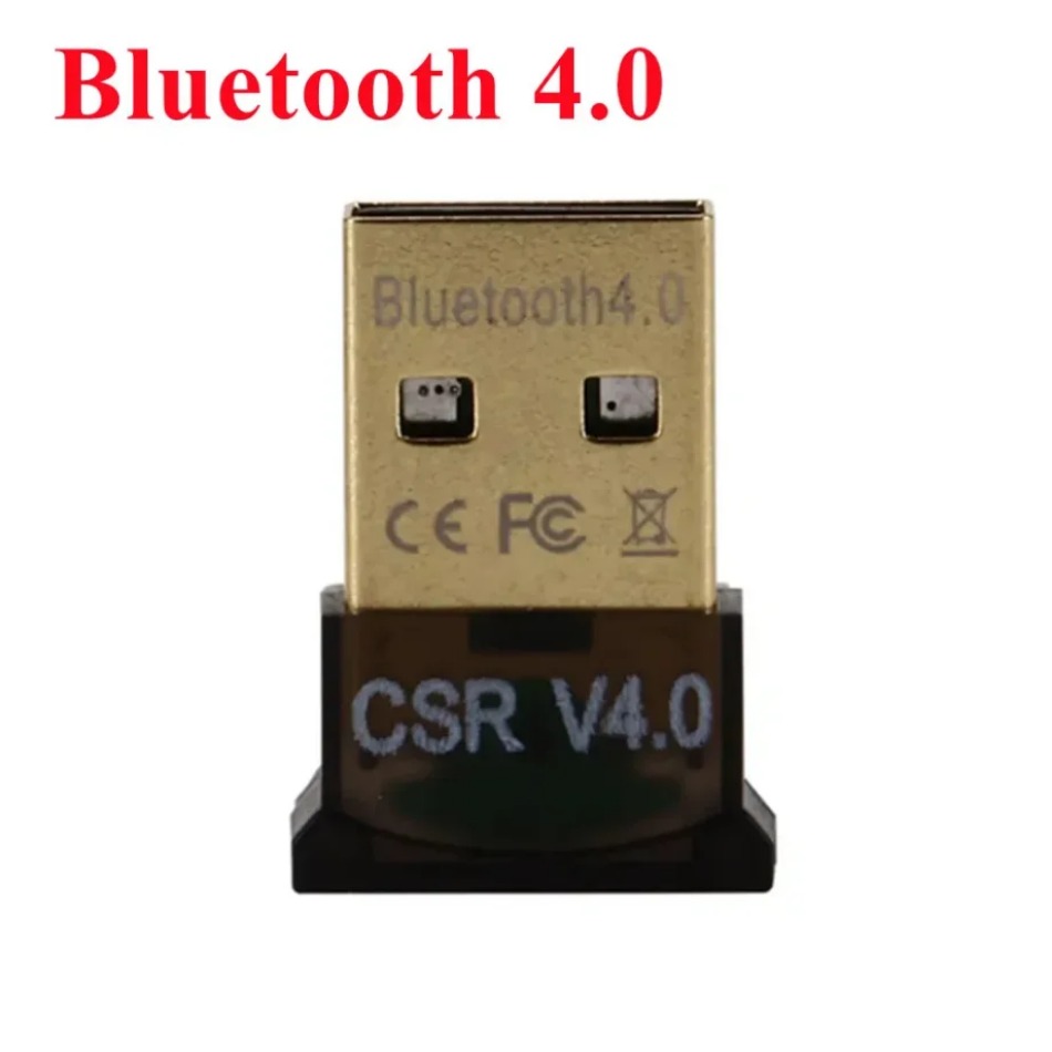USB Bluetooth 5.1 Adapter Transmitter Receiver Bluetooth 5.0 Audio Bluetooth Dongle Wireless USB 4.0 Adapter For PC Laptop: Red