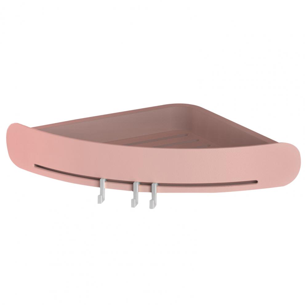 Eco-friendly Convenient Corner Triangle Bathroom Organizer Lightweight Storage Shelf Keep Tidy for Sink
