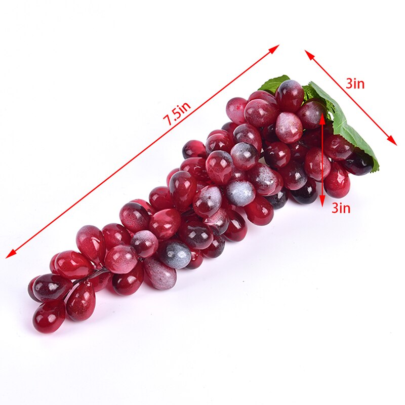 Diy Kunstmatige Vruchten Opknoping Kunstmatige Druiven Plastic Nep Fruit Voor Huis Tuin Decoratie Wedding Party Kerst Supplies