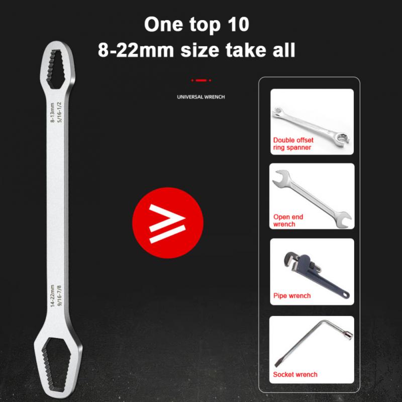 Dubbele kniesleutelset Foam2 tray 7 delig Teng Tools Teng Tools TEDDF7
