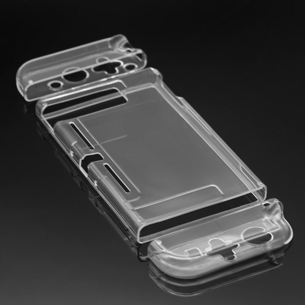 Soft TPU Protective Case Cover Frame Soft TPU Shell for Nintend Switch Console Handle Grip transparent Anti-Shock Cover Caps