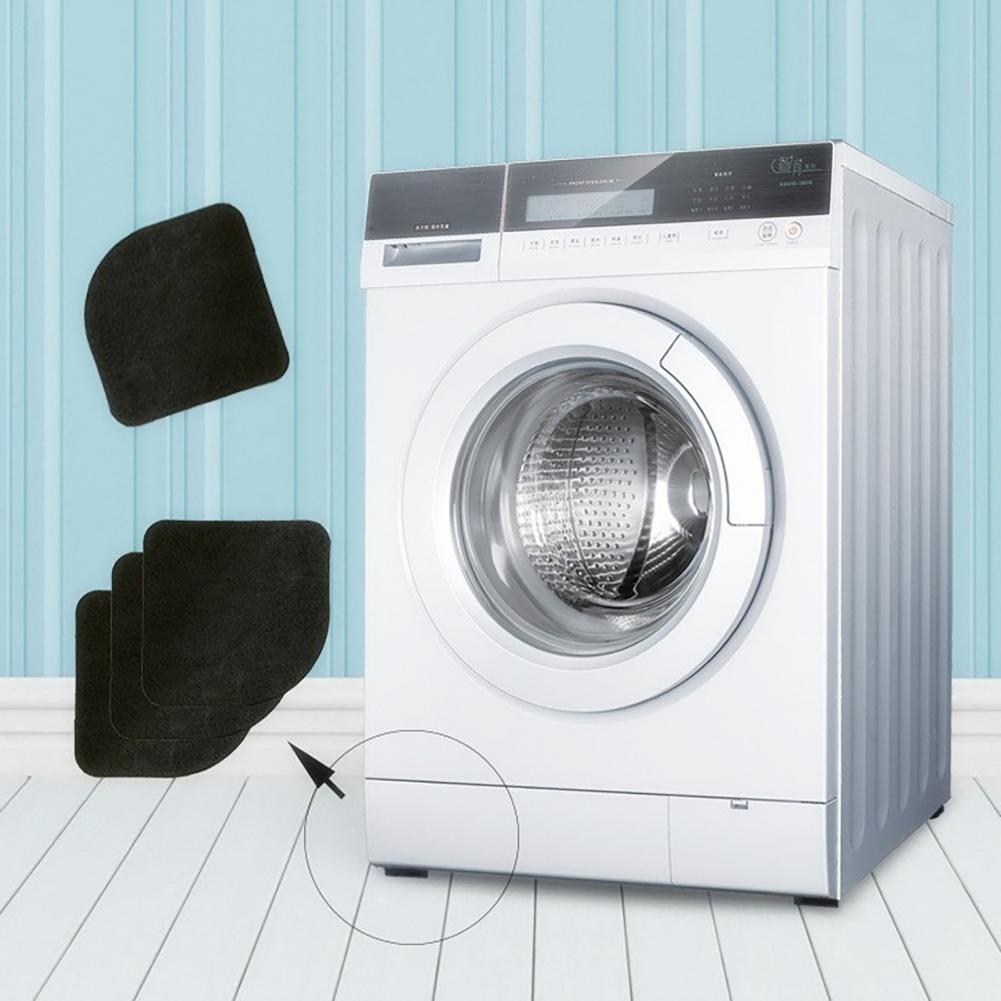 Koelkast Voeten Pad Compact Wasmachine Pad Zwart Ruis Bescherming Gewijd Koelkast Voeten Pad