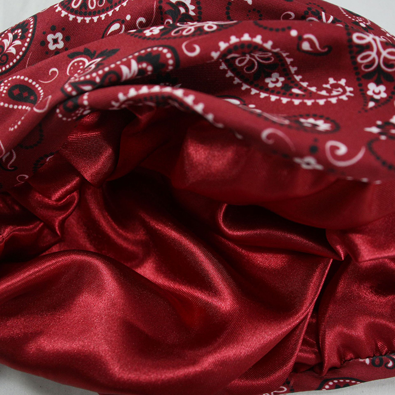 Men Women Paisley Print Headscarf Pirate Hat Outdoor Sport Cycling Bandana Sweat Absorbant Muslim Turban Bohe Style Head Wrap