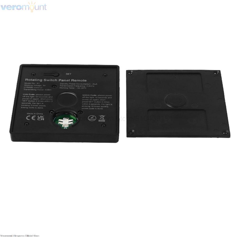 MiBoxer 110V-220V AC Triac RF + drücken-Dimmer RF drahtlose drücken-dimmen/K1 Rotierenden Schalter Tafel Fernbedienung für Einzel Farbe Lichter
