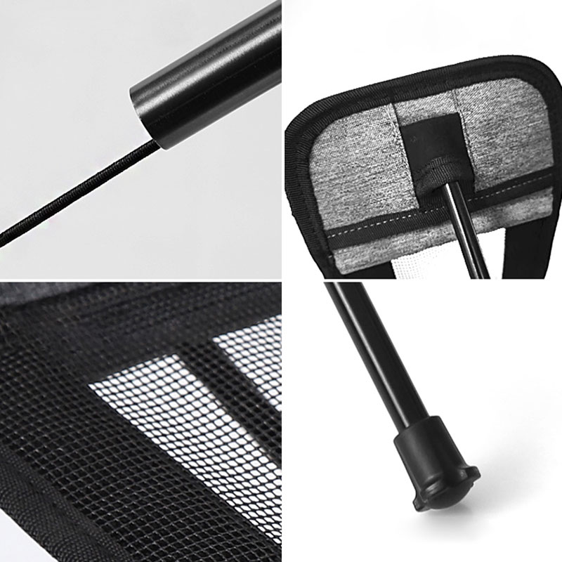 Portable Durable Folding Chair Footrest Aluminum Alloy Outdoor Beach Fishing Barbecue Bracket Camping Chair Foot Recliner