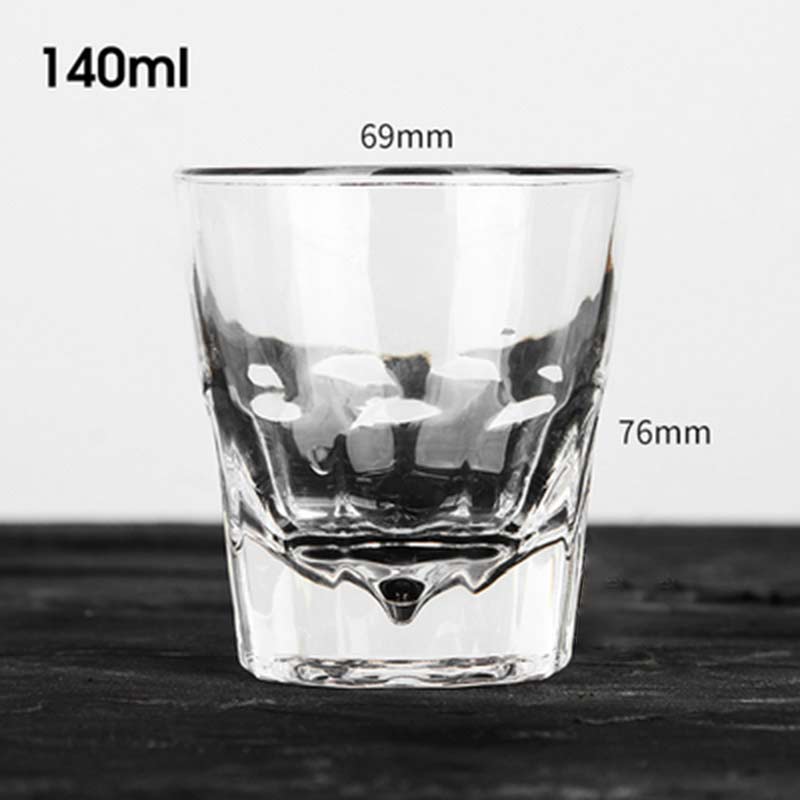 140ml espresso krus sået bjerg glas kop latte amerikansk kaffe kop bar fest whisky glas hjemme cafe drikkevarer