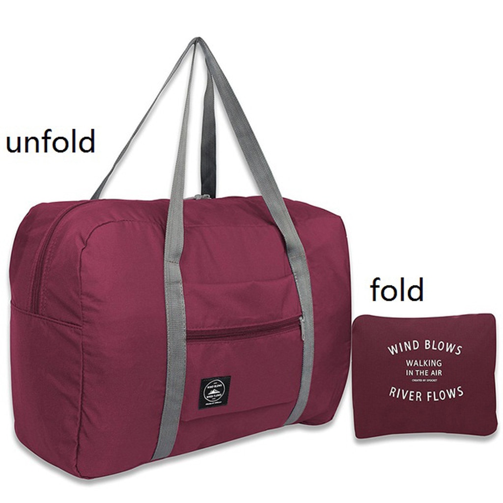 2019 grande capacidade de moda bolsa de viagem para o homem mulher fim de semana saco grande capacidade de viagem carry on bagagem sacos durante a noite # p25: Wine