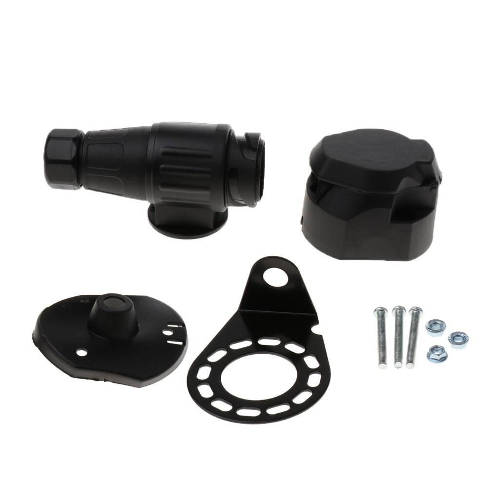 13 Pin Trailer Caravan Plug Socket Set Adapter Connector Conversion Kit