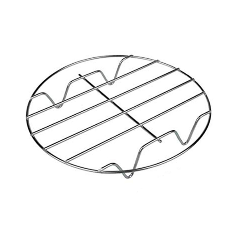 Cooling Rack 8 Inch Cooking Rack Round Stainless Steel Baking and Cooling Steaming Rack kitchen Baking Tools #3M01