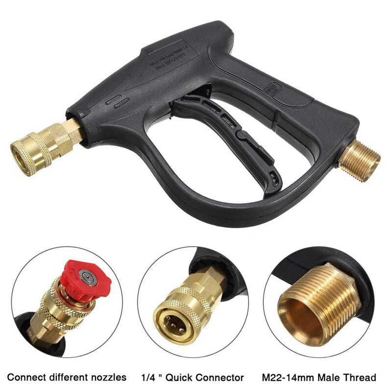 High Pressure Washer Head 3000 PSI Max Car Power Washer Head With 5 Nozzles For Pressure Power Washers