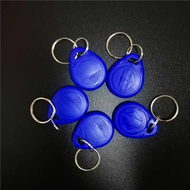 Handheld 125KHz RFID Copier Reader Writer RFID Duplicator EM ID Copier Price EM4305 T5577 Rewritable: 5pcs writable keyfob