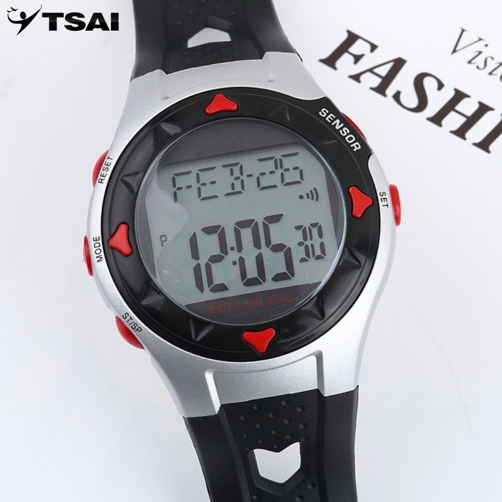 Moniteur de fréquence cardiaque à impulsion étanche chronomètre compteur de Calories Fitness sportif en Stock