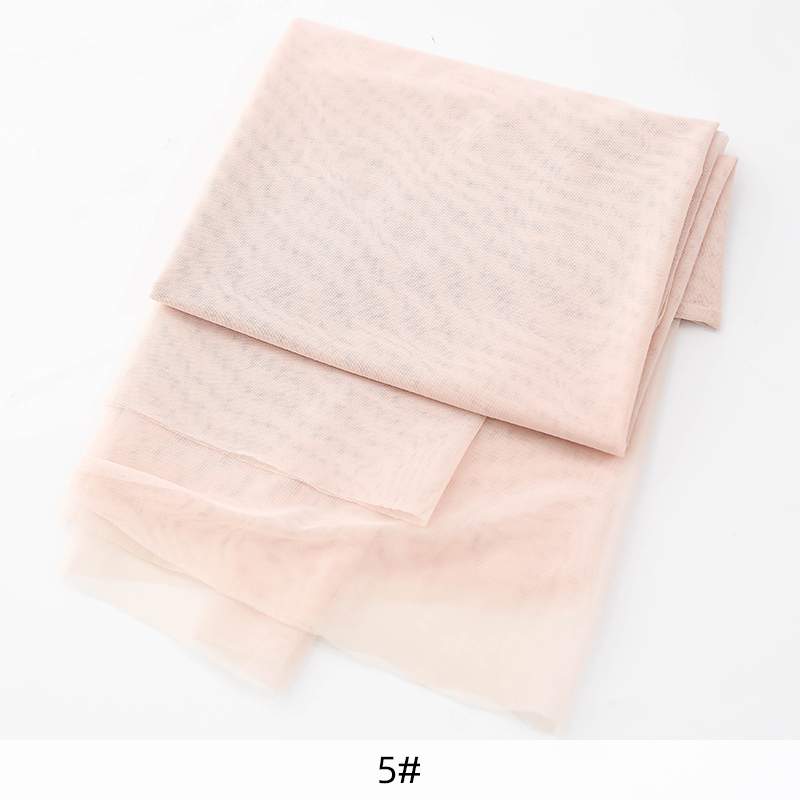 Tela de malla suave elástica de 4 vías, 45x150cm, color carne, por media yarda, para coser ropa, respaldo, vestido, ropa de fondo, tul: Verde