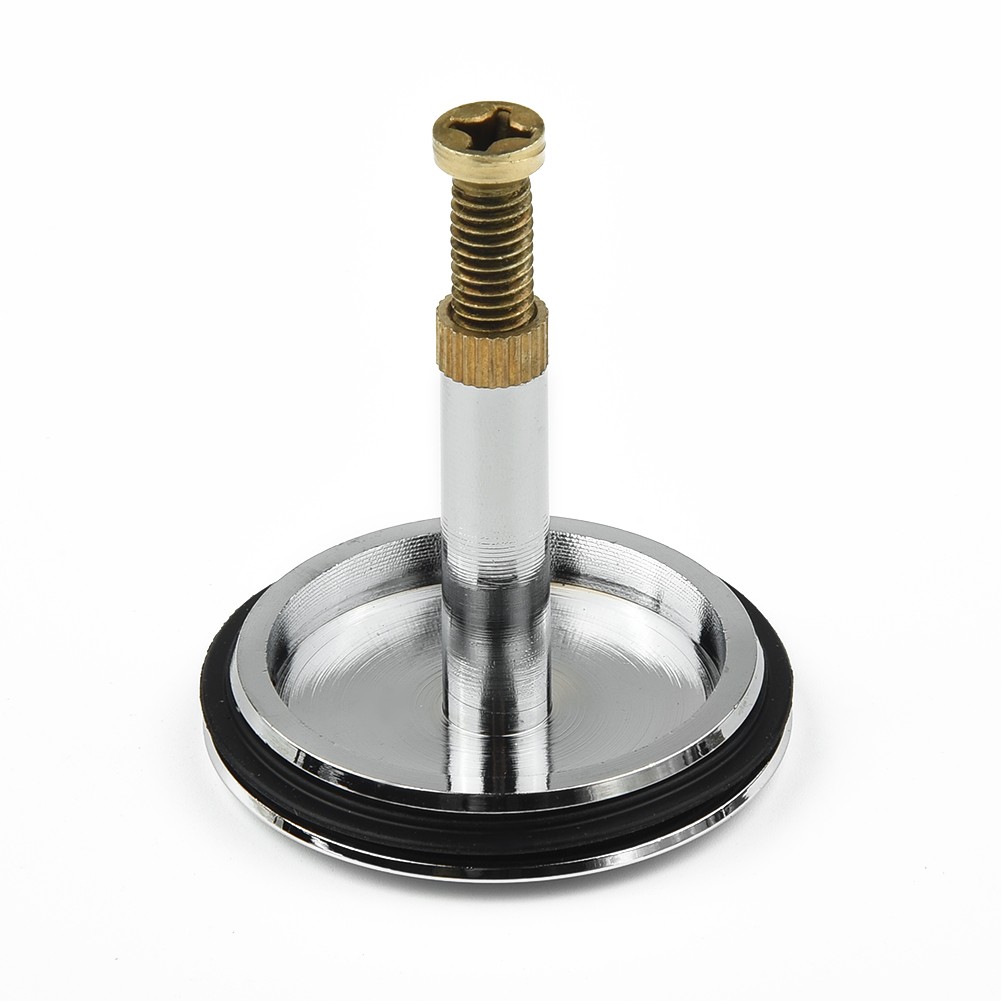 43mm kobber badekar avløpsstopp bad badekar vask avfall popup-plugg erstatning kjøkkenvask tilbehør