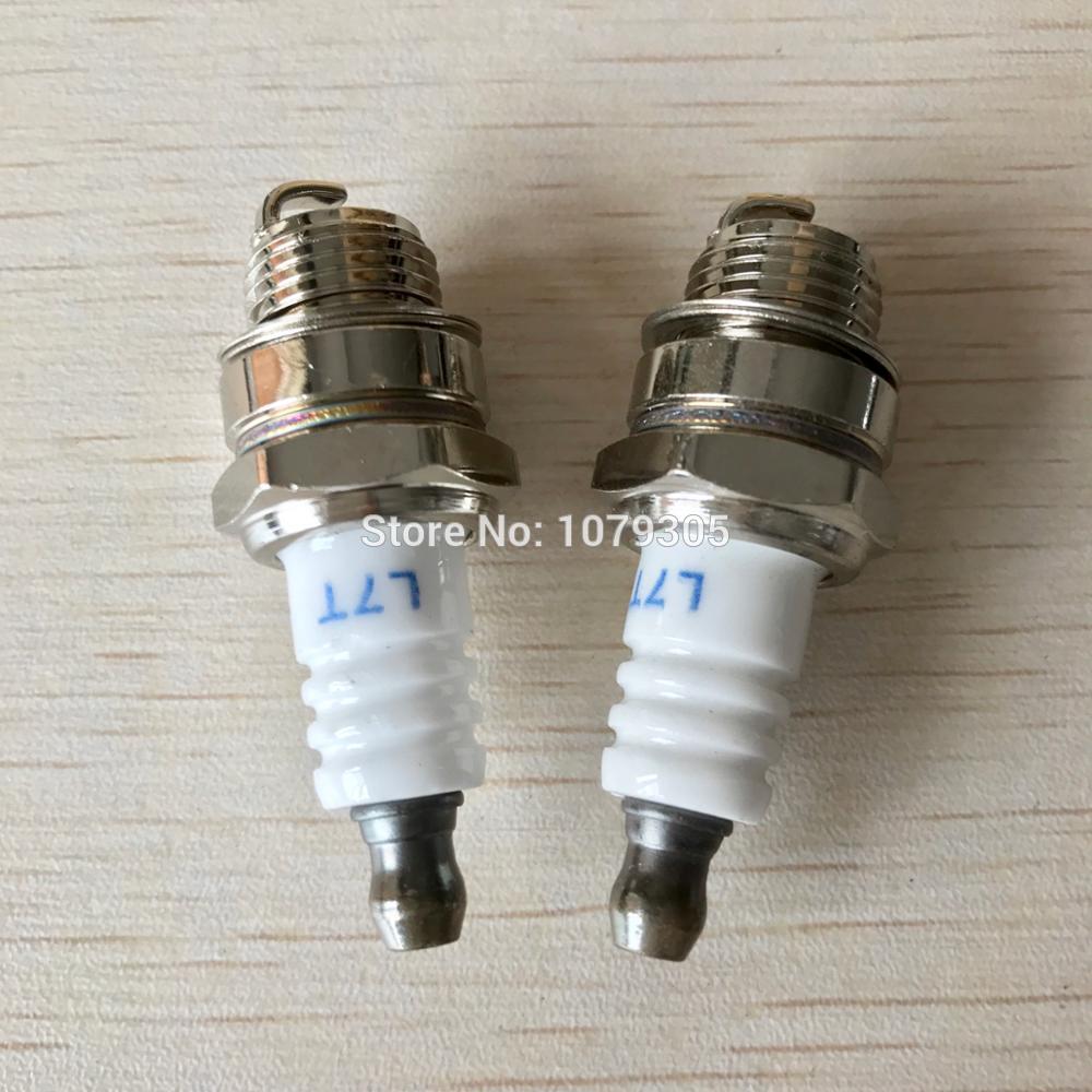 2Pcs 25cc 52cc 62cc Chainsaw Brush Cutter Spark Plug for 2 Stroke Engine