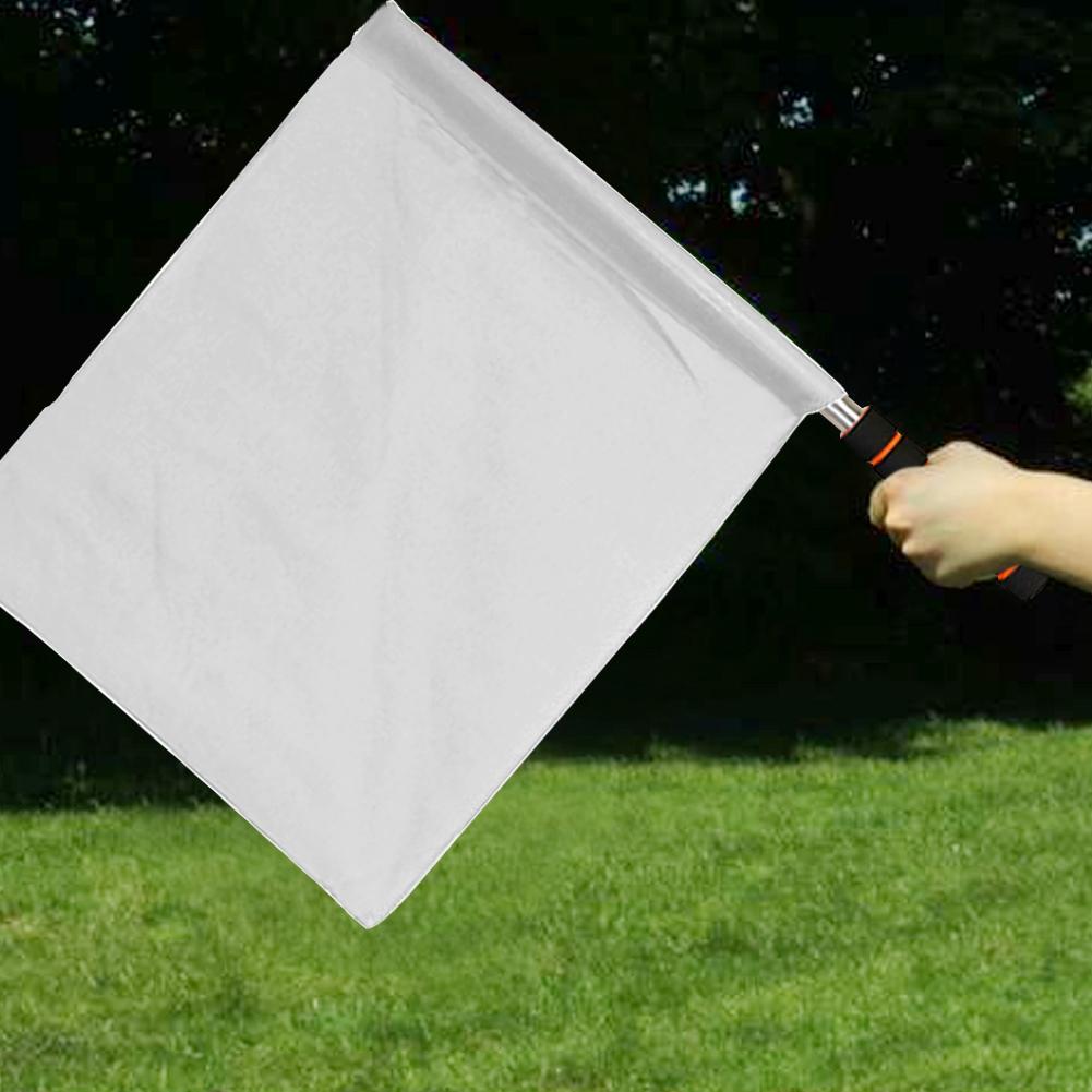 Track Field Competition Signal Flag Soccer Referee Flag Command Flag Indicator Flag Steel Referee Equipment