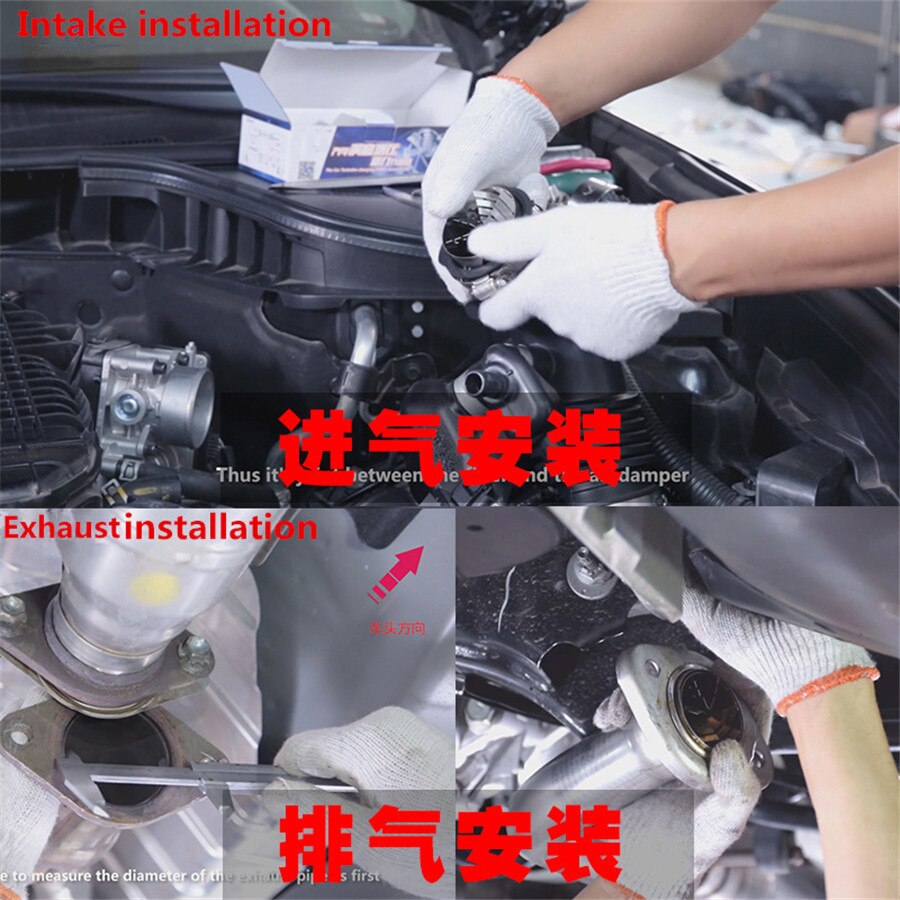 Car Power Fuel Saver Machinery Turbo Fuel Saver Oil Accelerator Increase Air-fuel Ratio Power Reduce Emission Stainless Steel