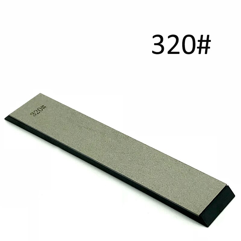 Big Diamondnal Large size Knife sharpener replacement Fixed angle sharpening stone system grinding bar diamond whetstone: Grit 320