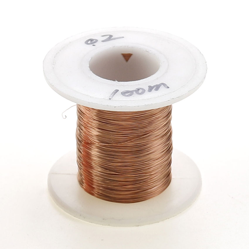 Cltgxdd 0.2Mm Polyurethaan Geëmailleerde Draad QA-1-155 2uew Koperdraad 100 Meter: Goud