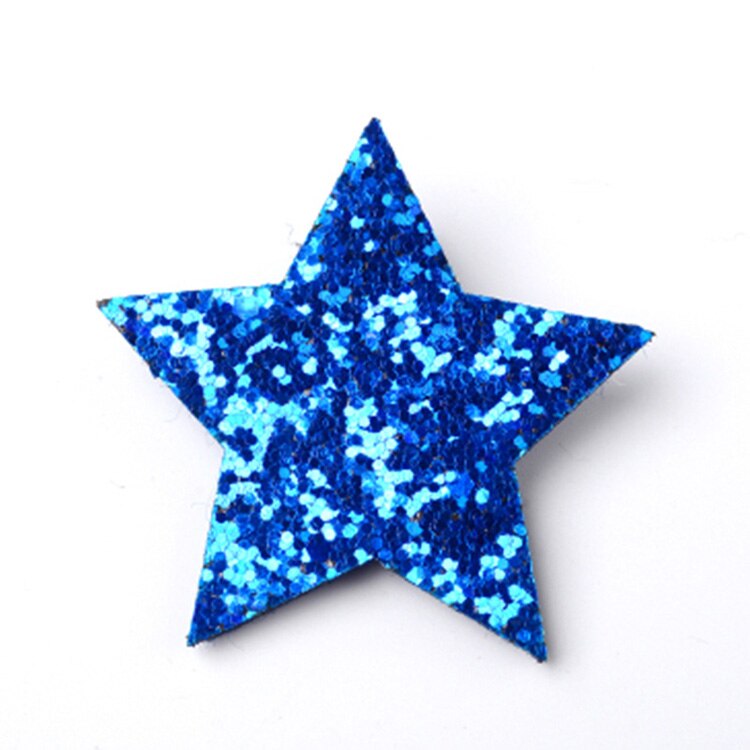 Leuke Baby Meisjes Prinses Stijl Haarspelden Shining Star Hair Clips Hoofdtooi Haarspelden Haar pin Zijkant Clip Kids Hair Accessoires: Blue