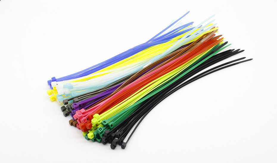 2.5/3x100mm Multiple colors Cable Zip Tie Approved Loop Wrap BundleTies Nylon Plastic Cable Ties Zip Tie Wraps 30pcs .