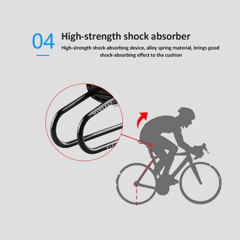 Aluminium Fiets Schokdemper Zadel Schokdemper Apparaat Voor Mountainbike Mtb Fietsen Schorsing Apparaat Accessoires